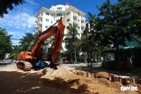 Chi gần 1.500 tỉ đồng giải quyết cảnh nước thải tràn ra bãi biển - Ảnh 1. Chi gần 1.500 tỉ đồng giải quyết cảnh nước thải tràn ra bãi biển - Ảnh 1.