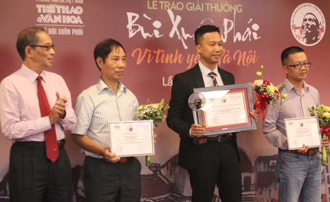 Đường đua F1 và ý tưởng hồi sinh sông Tô Lịch nhận Giải Bùi Xuân Phái - Ảnh 5. Đường đua F1 và ý tưởng hồi sinh sông Tô Lịch nhận Giải Bùi Xuân Phái - Ảnh 5.