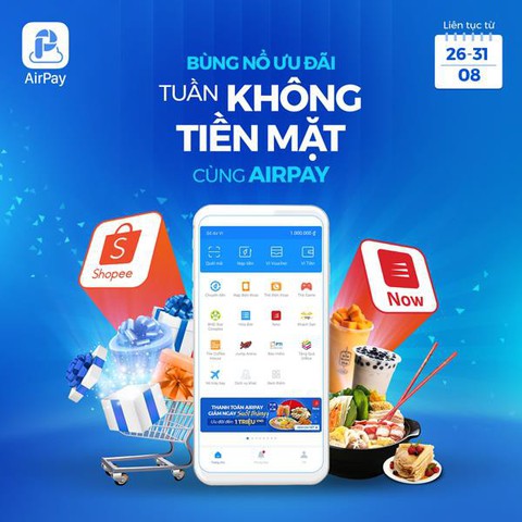 Tham gia giờ vàng AirPay, hưởng ngay ưu đãi hot - Ảnh 2. Tham gia giờ vàng AirPay, hưởng ngay ưu đãi hot - Ảnh 2.