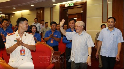 Tổng bí thư, Chủ tịch nước Nguyễn Phú Trọng: Lời Bác dặn phải ngấm vào máu - Ảnh 2. Tổng bí thư, Chủ tịch nước Nguyễn Phú Trọng: Lời Bác dặn phải ngấm vào máu - Ảnh 2.