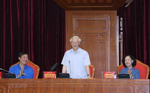 Tổng bí thư, Chủ tịch nước Nguyễn Phú Trọng: Lời Bác dặn phải ngấm vào máu - Ảnh 1. Tổng bí thư, Chủ tịch nước Nguyễn Phú Trọng: Lời Bác dặn phải ngấm vào máu - Ảnh 1.