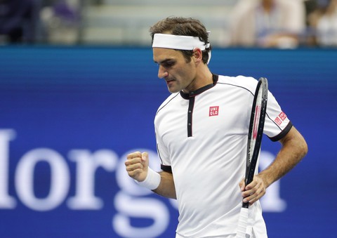 Federer ngược dòng vào vòng 3 Giải Mỹ mở rộng - Ảnh 1. Federer ngược dòng vào vòng 3 Giải Mỹ mở rộng - Ảnh 1.