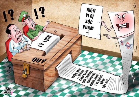 Chị không nộp quỹ cho xã, em bị phê vào lý lịch - Ảnh 1. Chị không nộp quỹ cho xã, em bị phê vào lý lịch - Ảnh 1.