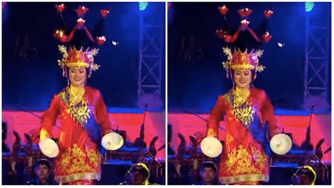 3 tháng khổ luyện múa với đĩa và lửa của cô giáo Việt trên đất nước Indonesia - Ảnh 5. 3 tháng khổ luyện múa với đĩa và lửa của cô giáo Việt trên đất nước Indonesia - Ảnh 5.