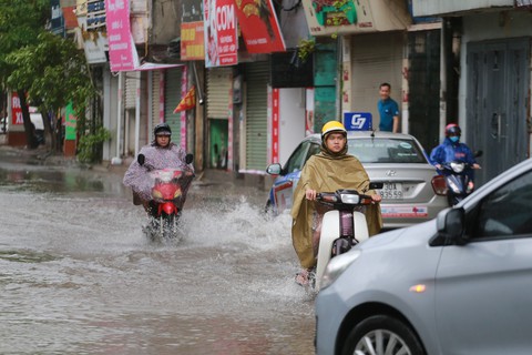 Hà Nội phố phường mênh mông nước, cây xanh đổ la liệt - Ảnh 4. Hà Nội phố phường mênh mông nước, cây xanh đổ la liệt - Ảnh 4.