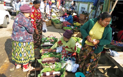Gặp sắc tím Myitkyina, thương bánh giầy Việt - Ảnh 1. Gặp sắc tím Myitkyina, thương bánh giầy Việt - Ảnh 1.