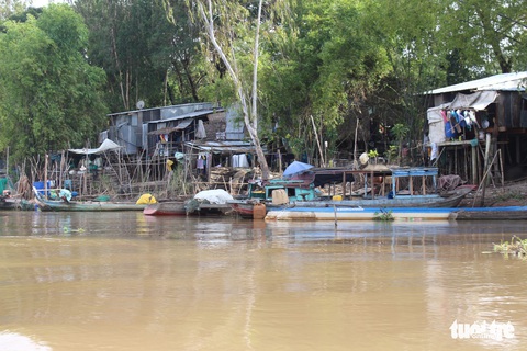 Lũ sông Tiền, sông Hậu đến trễ hơn 1 tháng, giờ bắt đầu lên - Ảnh 1. Lũ sông Tiền, sông Hậu đến trễ hơn 1 tháng, giờ bắt đầu lên - Ảnh 1.