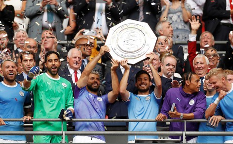 Đá bại Liverpool trên chấm luân lưu, Man City đoạt Siêu cúp Anh 2019 - Ảnh 1. Đá bại Liverpool trên chấm luân lưu, Man City đoạt Siêu cúp Anh 2019 - Ảnh 1.