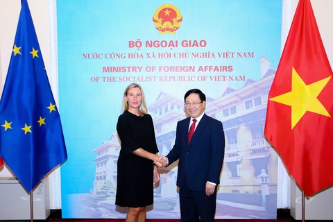 Việt Nam hoan nghênh lập trường của EU về Biển Đông - Ảnh 1. Việt Nam hoan nghênh lập trường của EU về Biển Đông - Ảnh 1.