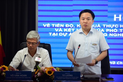 UBND TP họp báo: Ranh Khu công nghệ cao là 913 ha - Ảnh 3. UBND TP họp báo: Ranh Khu công nghệ cao là 913 ha - Ảnh 3.