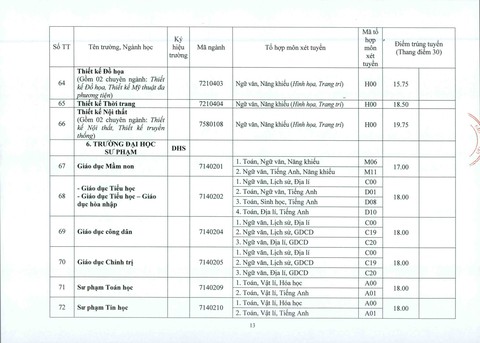 ĐH Huế: điểm chuẩn tăng từ 1-2 điểm so với năm ngoái - Ảnh 13.