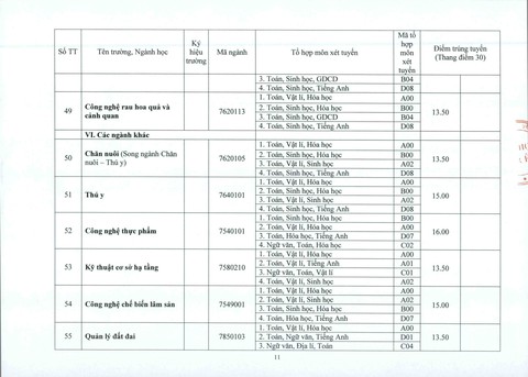 ĐH Huế: điểm chuẩn tăng từ 1-2 điểm so với năm ngoái - Ảnh 11.