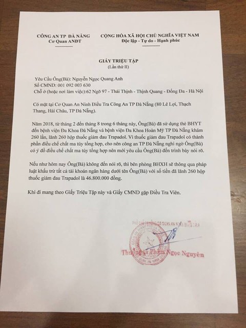 Đà Nẵng: rộ ‘chiêu’ giả công an để đe dọa, công an khuyến cáo người dân - Ảnh 1. Đà Nẵng: rộ ‘chiêu’ giả công an để đe dọa, công an khuyến cáo người dân - Ảnh 1.