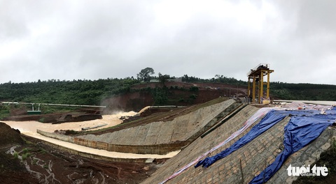 Vẫn chưa xử lý dứt điểm sự cố kẹt van hồ thủy điện Đắk Kar - Ảnh 1. Vẫn chưa xử lý dứt điểm sự cố kẹt van hồ thủy điện Đắk Kar - Ảnh 1.