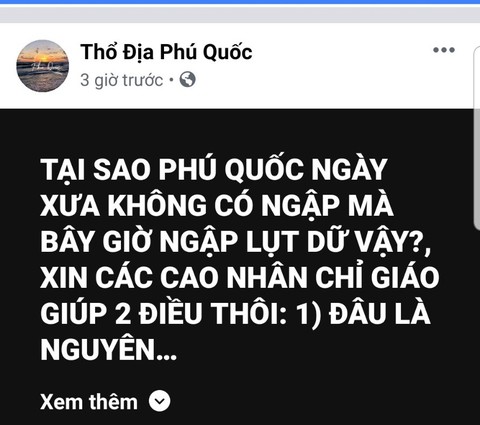 Mạng xã hội tràn ngập hình ảnh, bàn luận về ngập ở Phú Quốc - Ảnh 7. Mạng xã hội tràn ngập hình ảnh, bàn luận về ngập ở Phú Quốc - Ảnh 7.