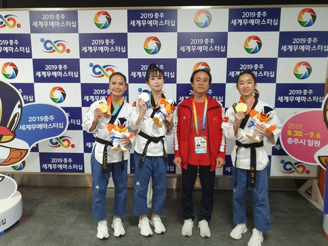 Taekwondo VN giành HCV tại Đại hội võ thuật thế giới 2019 - Ảnh 3. Taekwondo VN giành HCV tại Đại hội võ thuật thế giới 2019 - Ảnh 3.