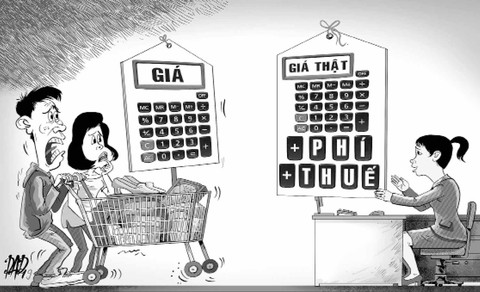 Niêm yết giá: có luật vẫn đôi co - Ảnh 1. Niêm yết giá: có luật vẫn đôi co - Ảnh 1.