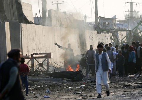 Ông Trump xác nhận hòa đàm với Taliban đã chết yểu - Ảnh 1. Ông Trump xác nhận hòa đàm với Taliban đã chết yểu - Ảnh 1.