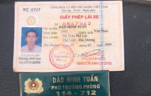 Mạo danh phó trưởng phòng công an để giải cứu bạn vi phạm giao thông - Ảnh 2. Mạo danh phó trưởng phòng công an để giải cứu bạn vi phạm giao thông - Ảnh 2.