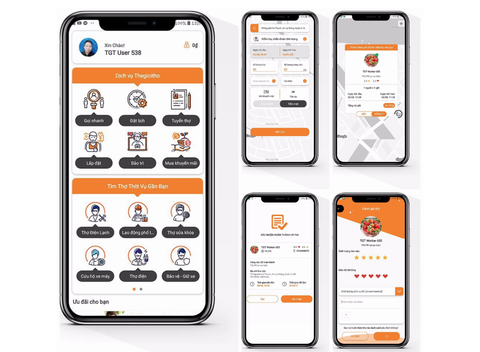Startup Việt ra mắt ứng dụng ‘uber’ gọi thợ trên di động - Ảnh 1. Startup Việt ra mắt ứng dụng ‘uber’ gọi thợ trên di động - Ảnh 1.