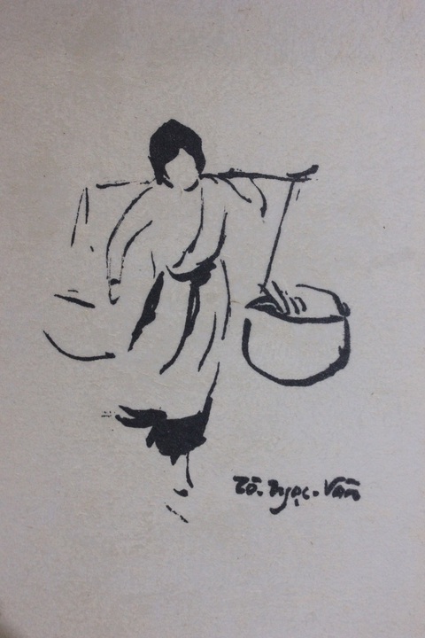 Bất ngờ với gánh hàng rong Hà Nội xưa trong tranh họa sĩ triệu đô Lê Phổ - Ảnh 2. Bất ngờ với gánh hàng rong Hà Nội xưa trong tranh họa sĩ triệu đô Lê Phổ - Ảnh 2.