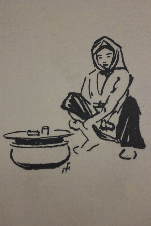 Bất ngờ với gánh hàng rong Hà Nội xưa trong tranh họa sĩ triệu đô Lê Phổ - Ảnh 19. Bất ngờ với gánh hàng rong Hà Nội xưa trong tranh họa sĩ triệu đô Lê Phổ - Ảnh 19.