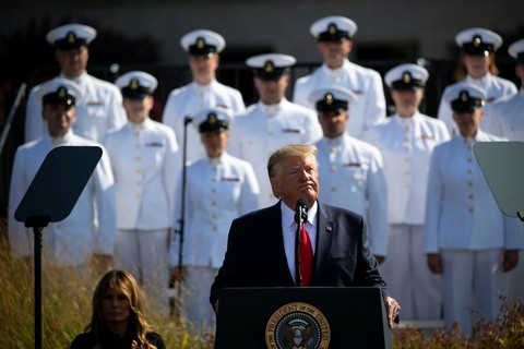 Ngày 11-9, ông Trump thông báo tấn công Taliban dữ dội 4 ngày qua - Ảnh 1. Ngày 11-9, ông Trump thông báo tấn công Taliban dữ dội 4 ngày qua - Ảnh 1.