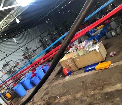 Phát hiện công xưởng người Trung Quốc sản xuất ma túy cực lớn tại Kon Tum - Ảnh 4. Phát hiện công xưởng người Trung Quốc sản xuất ma túy cực lớn tại Kon Tum - Ảnh 4.