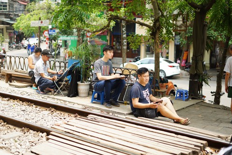 Ký họa đô thị Hà Nội: Những người vẽ bằng tình yêu... - Ảnh 6. Ký họa đô thị Hà Nội: Những người vẽ bằng tình yêu... - Ảnh 6.