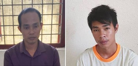 Bắt 2 nghi phạm chuyên dùng hung khí cướp tài sản của nữ công nhân - Ảnh 1. Bắt 2 nghi phạm chuyên dùng hung khí cướp tài sản của nữ công nhân - Ảnh 1.