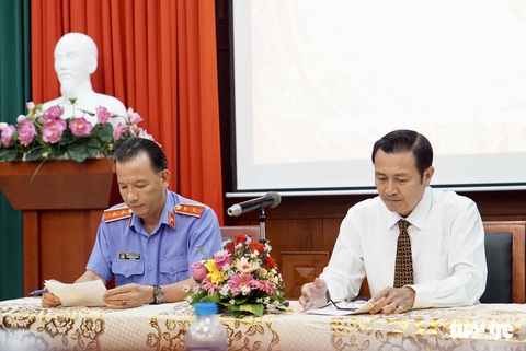 VKSND cấp cao và TAND cấp cao tại TP.HCM ký quy chế phối hợp - Ảnh 1. VKSND cấp cao và TAND cấp cao tại TP.HCM ký quy chế phối hợp - Ảnh 1.