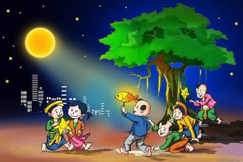 Tết Trung thu là của người lớn ăn uống linh đình - Ảnh 1. Tết Trung thu là của người lớn ăn uống linh đình - Ảnh 1.