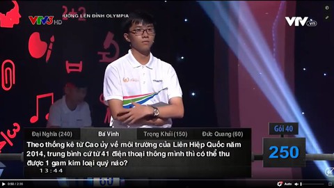 Chung kết Đường lên đỉnh Olympia: Ai sẽ đón vòng nguyệt quế? - Ảnh 3. Chung kết Đường lên đỉnh Olympia: Ai sẽ đón vòng nguyệt quế? - Ảnh 3.