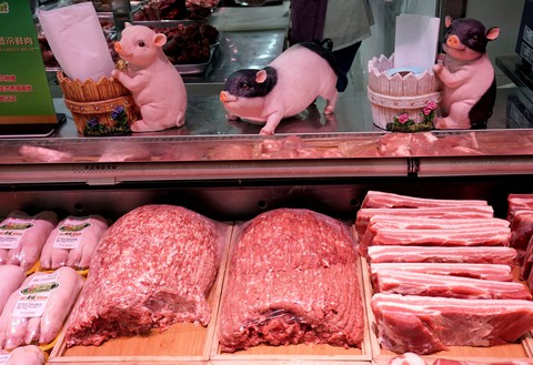 Thịt heo tăng giá phi mã, dân Nam Ninh - Trung Quốc chỉ được mua tối đa 1kg mỗi ngày - Ảnh 1. Thịt heo tăng giá phi mã, dân Nam Ninh - Trung Quốc chỉ được mua tối đa 1kg mỗi ngày - Ảnh 1.