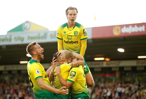 Norwich tạo địa chấn, nhấn chìm ĐKVĐ Man City tại Carrow Road - Ảnh 1. Norwich tạo địa chấn, nhấn chìm ĐKVĐ Man City tại Carrow Road - Ảnh 1.