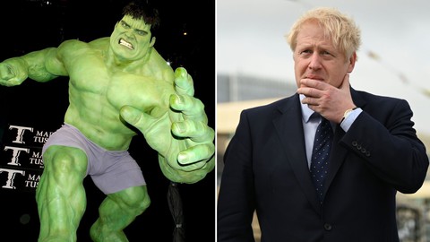 Thủ tướng Anh tóc vàng so sánh mình với Hulk xanh - Ảnh 1. Thủ tướng Anh tóc vàng so sánh mình với Hulk xanh - Ảnh 1.