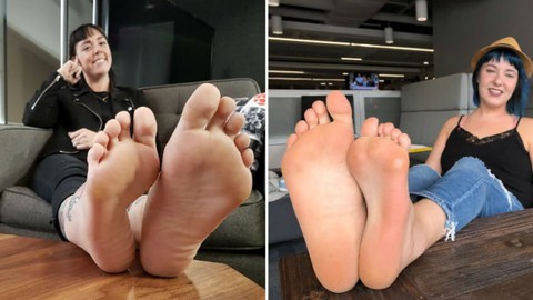 Hai phụ nữ chân to chân nhỏ đối xứng hoàn hảo nhận nhau làm chị em - Ảnh 1. Hai phụ nữ chân to chân nhỏ đối xứng hoàn hảo nhận nhau làm chị em - Ảnh 1.
