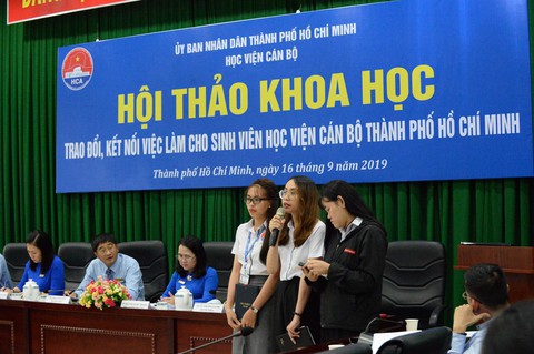 Sinh viên Học viện Cán bộ đâu chỉ làm công chức nhà nước - Ảnh 3. Sinh viên Học viện Cán bộ đâu chỉ làm công chức nhà nước - Ảnh 3.