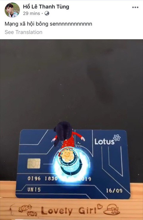 Sao Vbiz, hot-teen đồng loạt khoe thiệp mời ra mắt MXH Lotus - Ảnh 14. Sao Vbiz, hot-teen đồng loạt khoe thiệp mời ra mắt MXH Lotus - Ảnh 14.