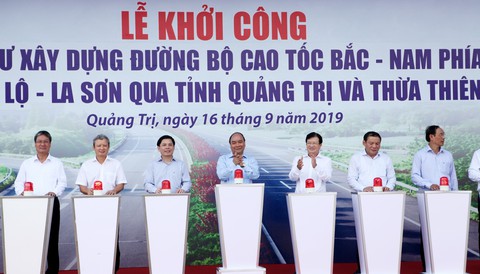 Khởi công dự án đầu tiên của đại dự án đường cao tốc Bắc - Nam phía Đông - Ảnh 1. Khởi công dự án đầu tiên của đại dự án đường cao tốc Bắc - Nam phía Đông - Ảnh 1.