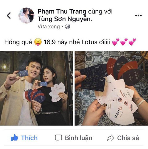 Sao Vbiz, hot-teen đồng loạt khoe thiệp mời ra mắt MXH Lotus - Ảnh 23. Sao Vbiz, hot-teen đồng loạt khoe thiệp mời ra mắt MXH Lotus - Ảnh 23.