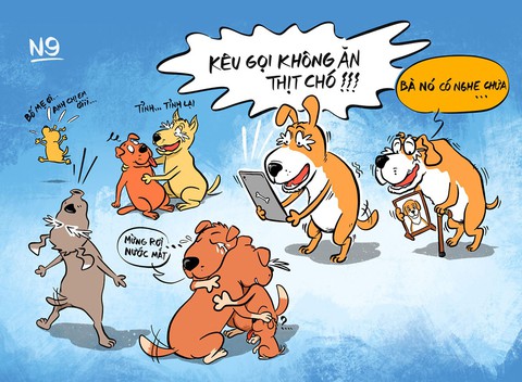 Bỏ ăn thịt chó, được không? - Ảnh 1. Bỏ ăn thịt chó, được không? - Ảnh 1.