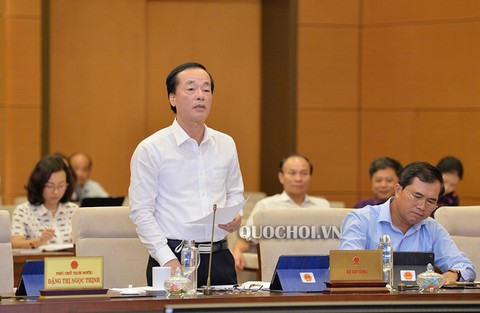Bộ trưởng Phạm Hồng Hà: Pháp luật không quy định phạt cho tồn tại nữa - Ảnh 1. Bộ trưởng Phạm Hồng Hà: Pháp luật không quy định phạt cho tồn tại nữa - Ảnh 1.