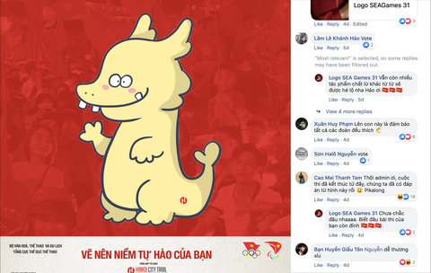 Chú rồng PikaLong dự thi biểu tượng vui cho SEA Games 2021 tại Việt Nam - Ảnh 1. Chú rồng PikaLong dự thi biểu tượng vui cho SEA Games 2021 tại Việt Nam - Ảnh 1.