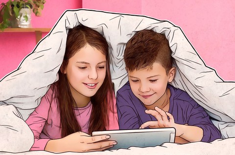 Cha mẹ lo lắng nhưng lại để mặc con em mình trên mạng - Ảnh 1. Cha mẹ lo lắng nhưng lại để mặc con em mình trên mạng - Ảnh 1.