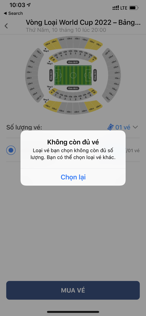 Vé xem trận Việt Nam - Malaysia đợt 1 bán hết trong chưa đầy 3 phút? - Ảnh 5. Vé xem trận Việt Nam - Malaysia đợt 1 bán hết trong chưa đầy 3 phút? - Ảnh 5.