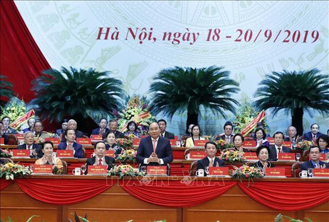Khai mạc Đại hội Mặt trận Tổ quốc Việt Nam lần IX - Ảnh 1. Khai mạc Đại hội Mặt trận Tổ quốc Việt Nam lần IX - Ảnh 1.