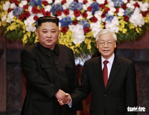 Lãnh đạo Triều Tiên Kim Jong Un chúc mừng Quốc khánh Việt Nam - Ảnh 1. Lãnh đạo Triều Tiên Kim Jong Un chúc mừng Quốc khánh Việt Nam - Ảnh 1.