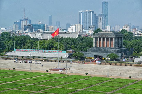 Khu vườn đặc biệt ở Ba Đình - Ảnh 1. Khu vườn đặc biệt ở Ba Đình - Ảnh 1.
