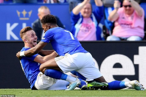 15 phút bùng nổ, Leicester lội ngược dòng hạ đo ván Tottenham - Ảnh 3. 15 phút bùng nổ, Leicester lội ngược dòng hạ đo ván Tottenham - Ảnh 3.